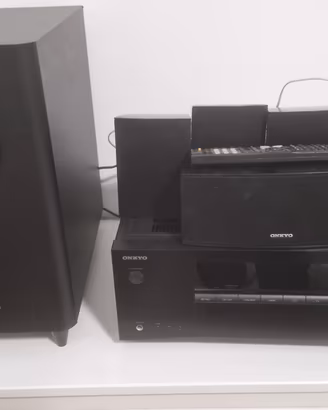 Impianto Home Theater Onkyo 5.1 con Sintoamplifica