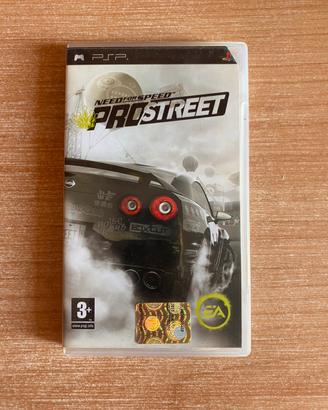 Gioco psp need for speed pro street
