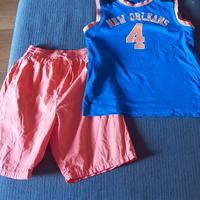 set canotta e bermuda