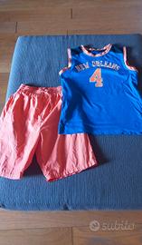 set canotta e bermuda