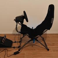 Volante G923 + Playseat Challenge X