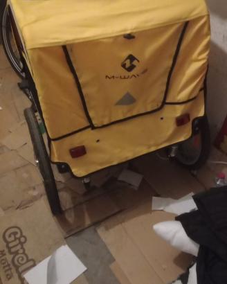 Trasportino bicicletta per bambini