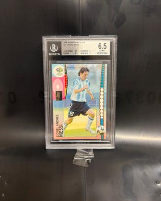 Messi 2006 calciatori panini world cup 2006 cards