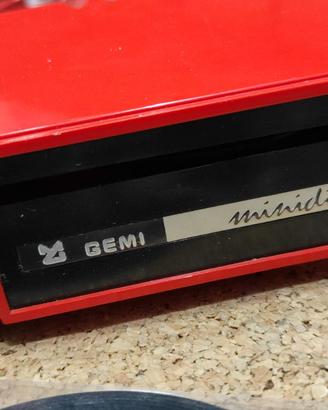 Mangiadischi Mini 10 Gemi vintage con dischi
