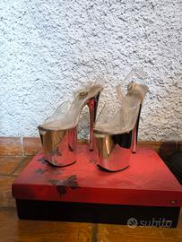 sandalo pleaser flamingo