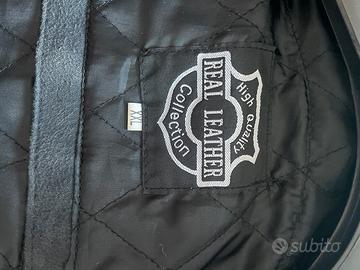 Giubbotto pelle moto
