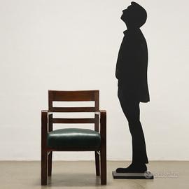 Sedia Anni 40 Vintage