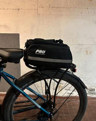 Borsa per portapacchi bici espandibile