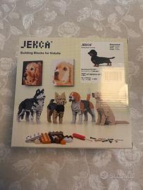Set costruzioni tipo lego JEKCA - animali