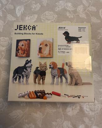 Set costruzioni tipo lego JEKCA - animali