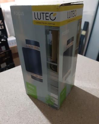 Lutec Focus Lampada GU10 due luci alluminio