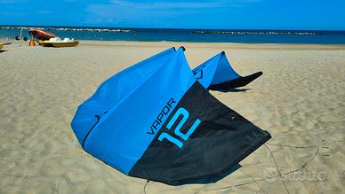 Kitesurf con barra