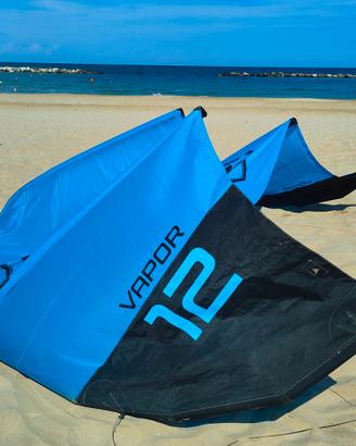 Kitesurf con barra
