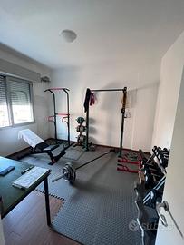 Palestra Home Gym pesi squat 