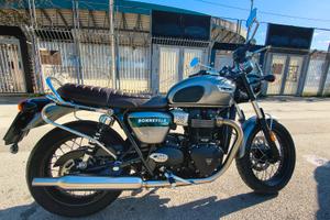 Bonneville T100 Gold Line