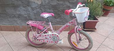 bicicletta bimba hello Kitty ruota 16 