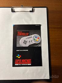 Manuale Istruzioni Controller Super Nintendo SNES