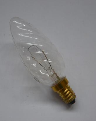 Lampadine tortiglione chiare 60W E14