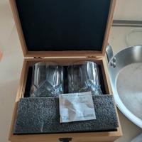 Set elegante 2 bicchieri whisky