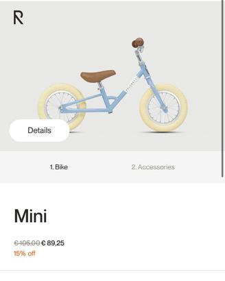 Bicicletta Bambini senza pedali Veloretti