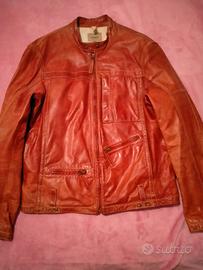giubbino in pelle taglia 50