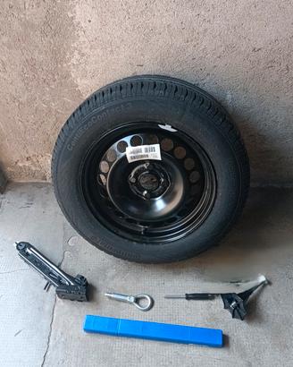 Opel Corsa serie D ruotino di scorta