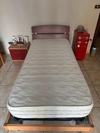 Letto Singolo Completo (Struttura+Rete+Materasso)