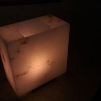 Lampada in alabastro