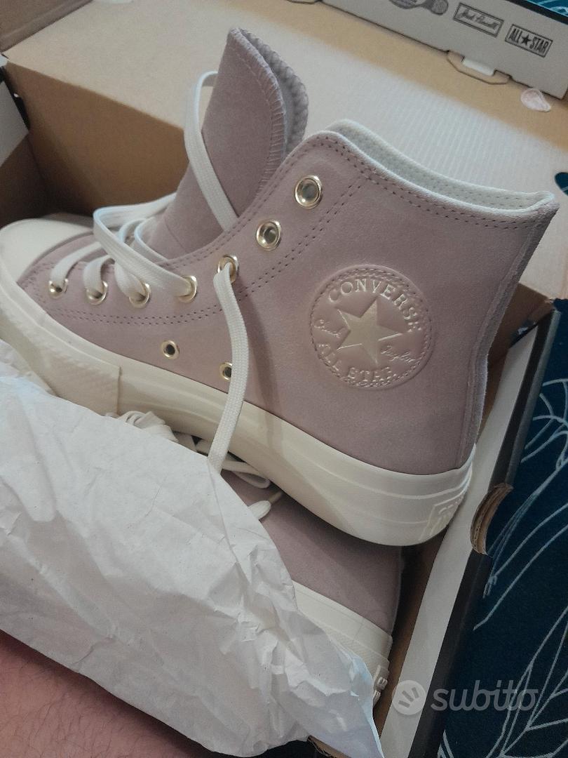 Converse all star alte hotsell rosa chiaro