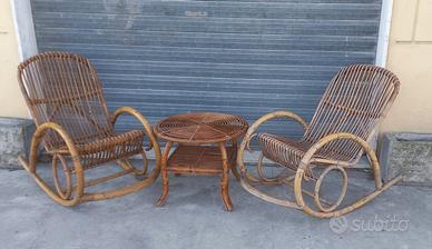 Salottino Vintage stile di Franco Albini 