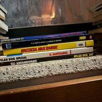 lotto 5 libri misti Dylan dog, Nick raider..