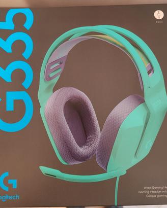Cuffie gaming Logitech G335 cablate