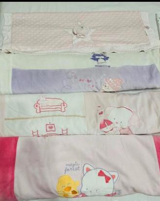 4 copertine in pile per neonati 