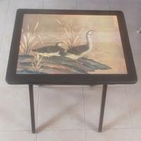 tavolino vintage richiudibile 