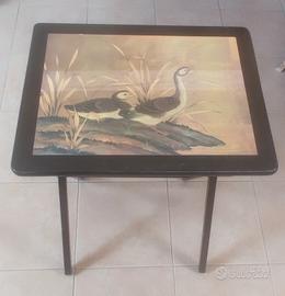 tavolino vintage richiudibile 