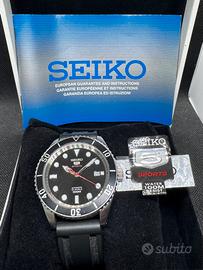 Seiko 5 Sports SRPB91K1 raro!