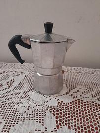 Moka da 2 tazze con manico e filtri