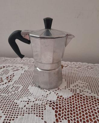 Moka da 2 tazze con manico e filtri