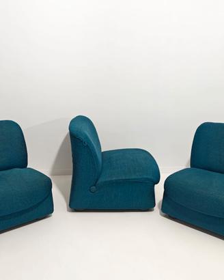 Set di 3 Poltrone di Afra & Tobia Scarpa