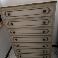 Cassettiera 7 cassetti anni 50