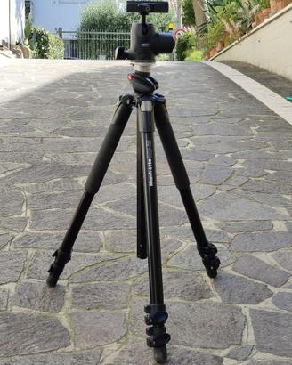 Treppiede  Manfrotto 055 X PROB  con testa a sfera