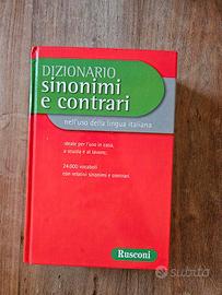 Dizionario sinonimi e contrari scuole elementari