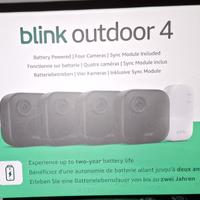 4 TELECAMERE VIDEOSORVEGLIANZA NUOVE SIGILLATE