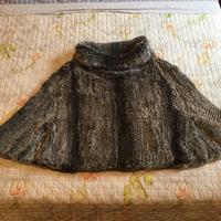Cappa-poncho in lapin