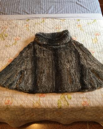 Cappa-poncho in lapin