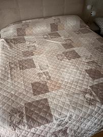 Copriletto matrimoniale shabby. Nuovo.