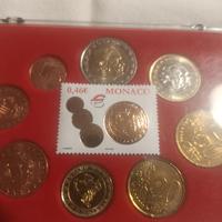 MONETE DIVISIONALI EURO MONACO 2001