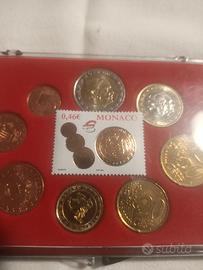 MONETE DIVISIONALI EURO MONACO 2001