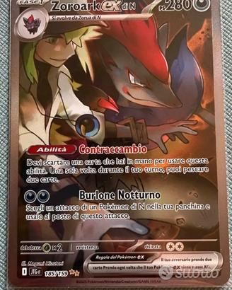 ZACIAN 186/159 + ZOROARK 185/159 (IT) ORIGINALI