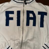 Felpa zip iconica Fiat marca Ydrogen tg. L